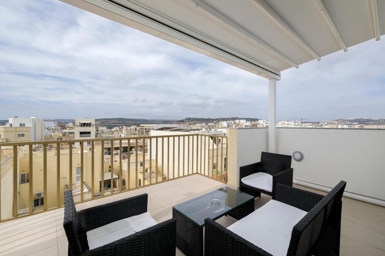 Hilltop Apartments - Stylish Comfort Living Close To The Sea, Bugibba Сент-Полс-Бей Екстер'єр фото