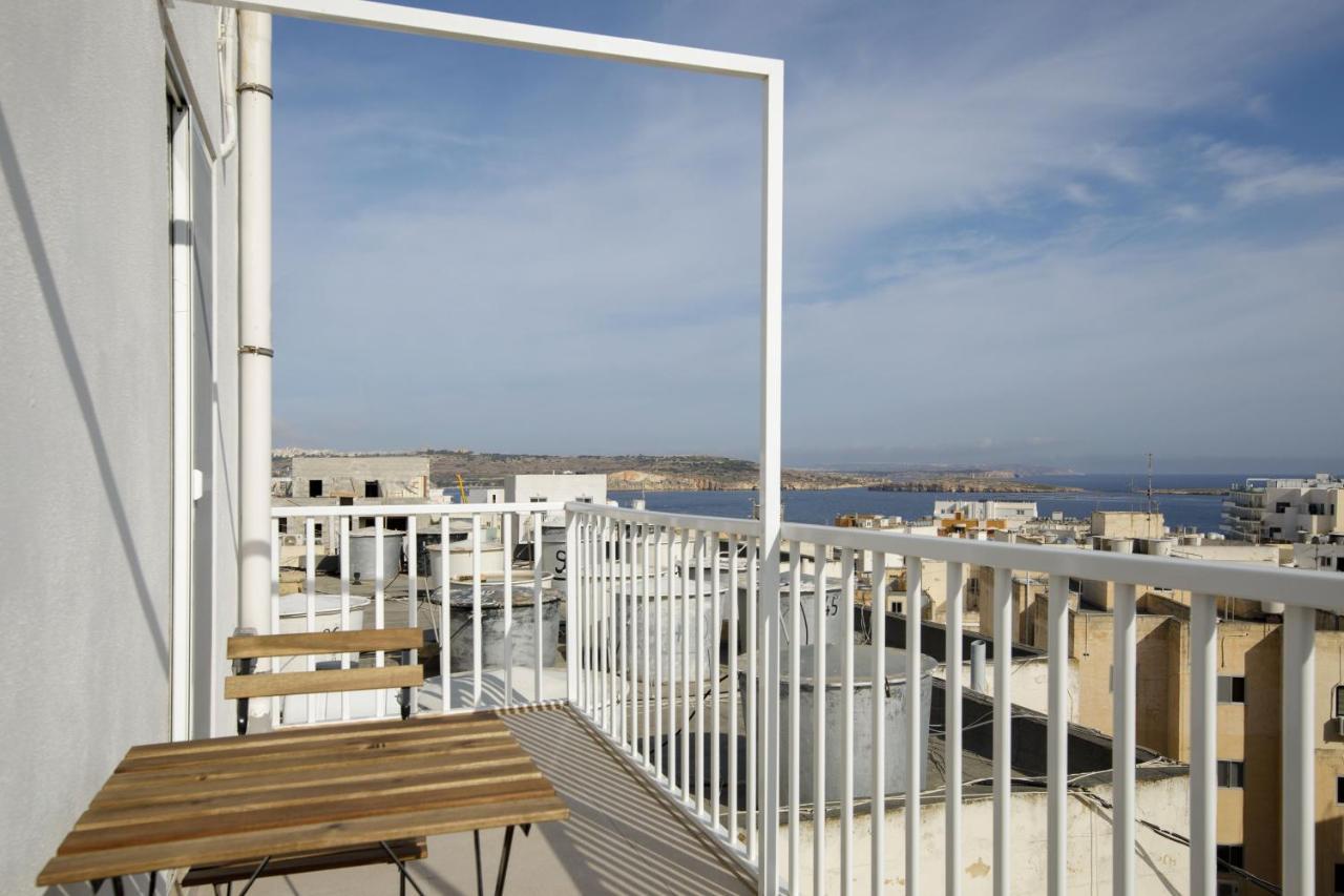 Hilltop Apartments - Stylish Comfort Living Close To The Sea, Bugibba Сент-Полс-Бей Екстер'єр фото